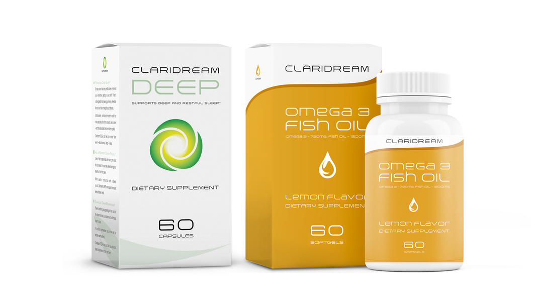 Omega 3 Fish Oil + DEEP - Claridream